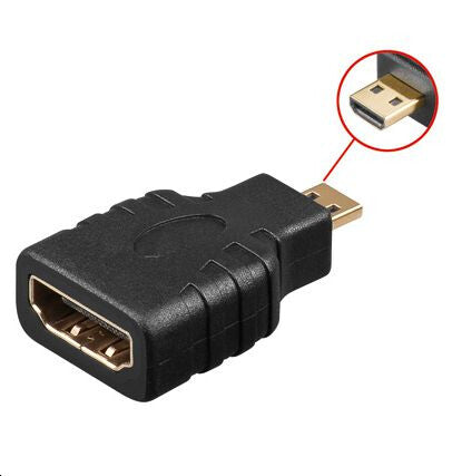 Microconnect HDM19F19MM cable gender changer Micro HDMI HDMI Black