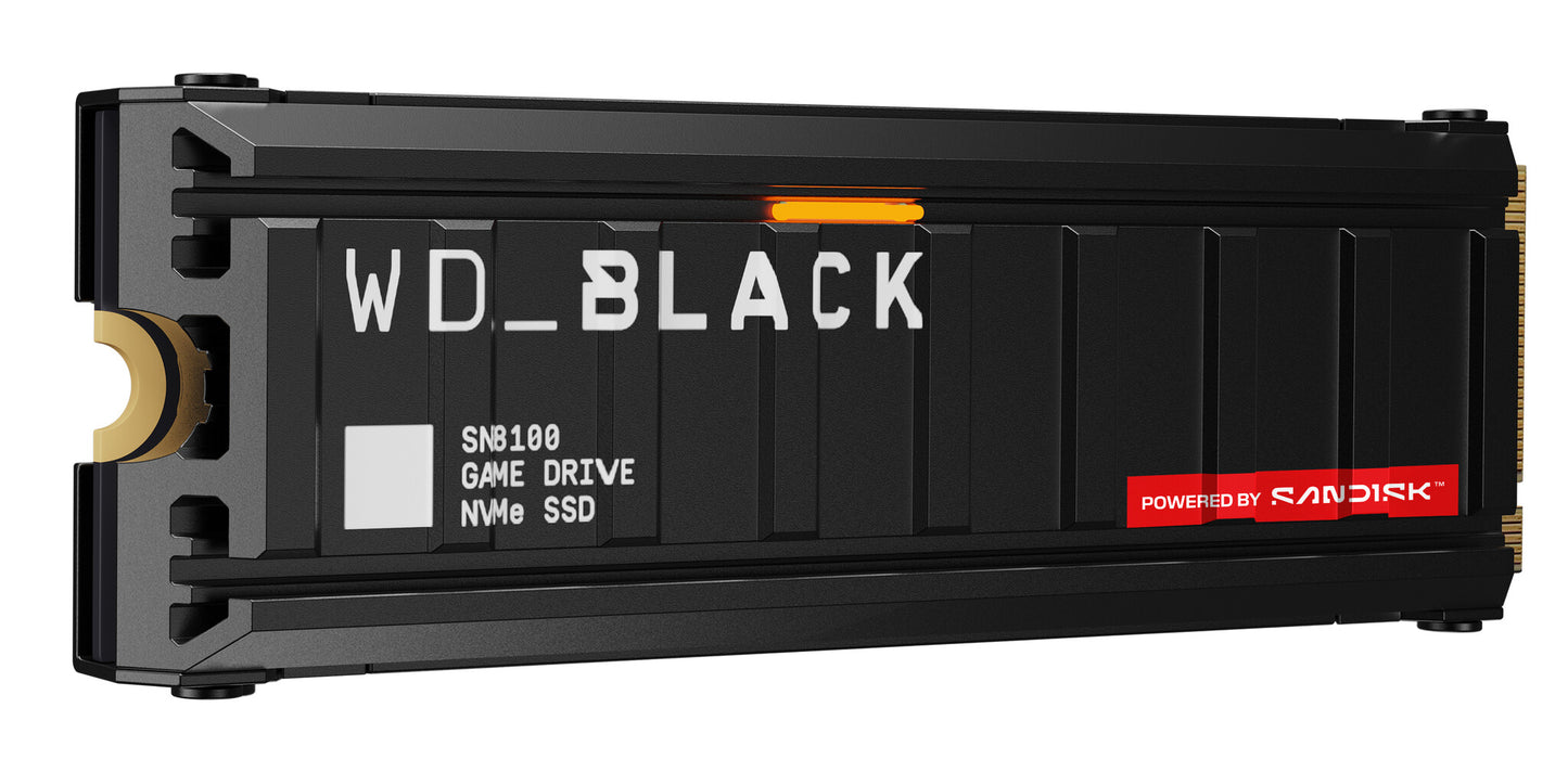 Western Digital Black WD_BLACK™ SN8100 NVMe™ SSD POWERED BY SANDISK 2 TB, [With Heatsink]