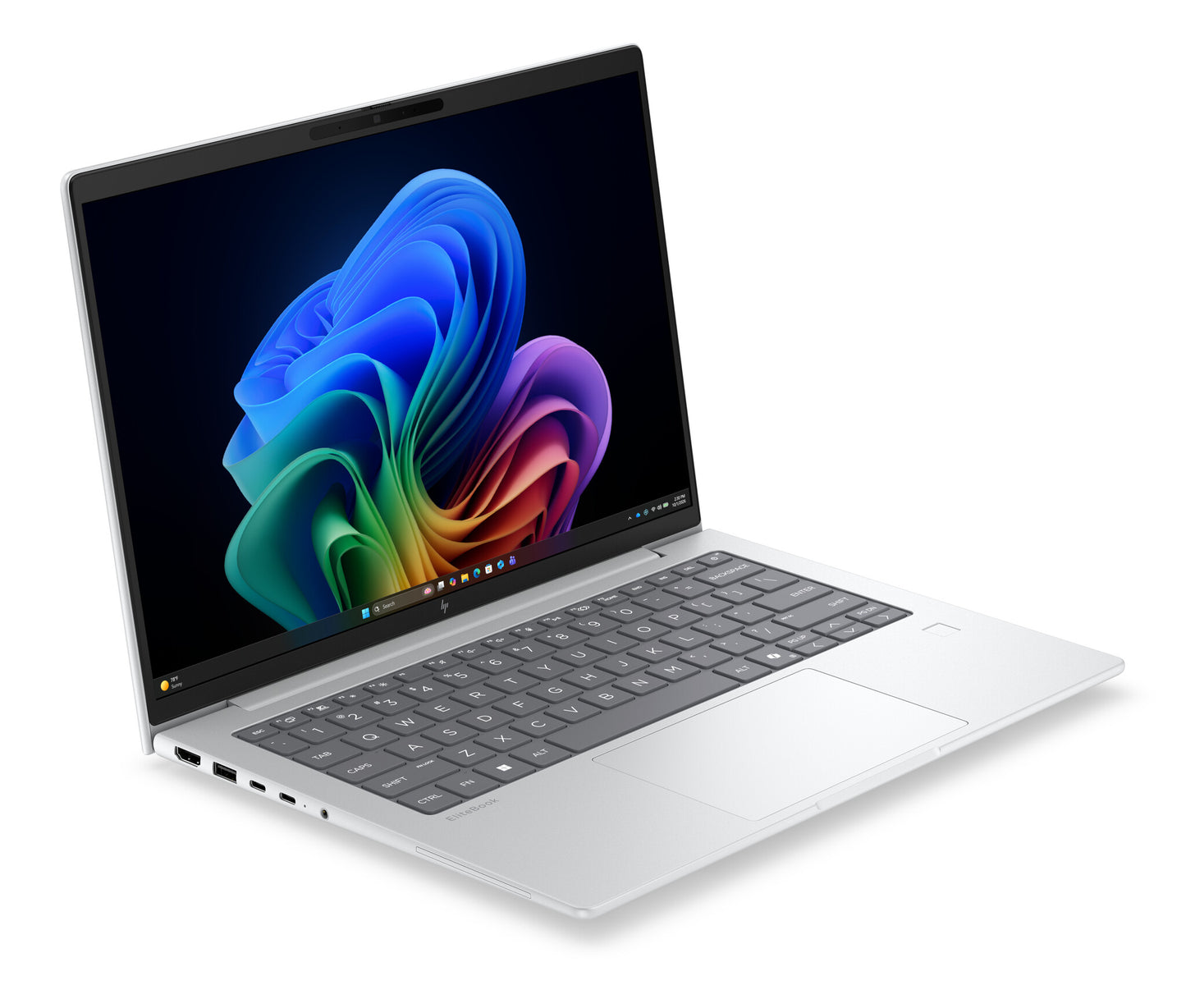 HP EliteBook 6 G2q 14 Next Gen AI Copilot+ PC Snapdragon X2P-64-100 Laptop 35.6 cm (14") WUXGA 32 GB LPDDR5x-SDRAM 512 GB SSD Wi-Fi 7 (802.11be) Windows 11 Pro Silver