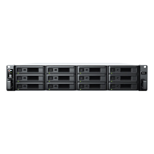 Synology RackStation RS2423+ NAS Rack (2U) Ryzen Embedded V1780B 8 GB DDR4 96 TB HDD DiskStation Manager Black