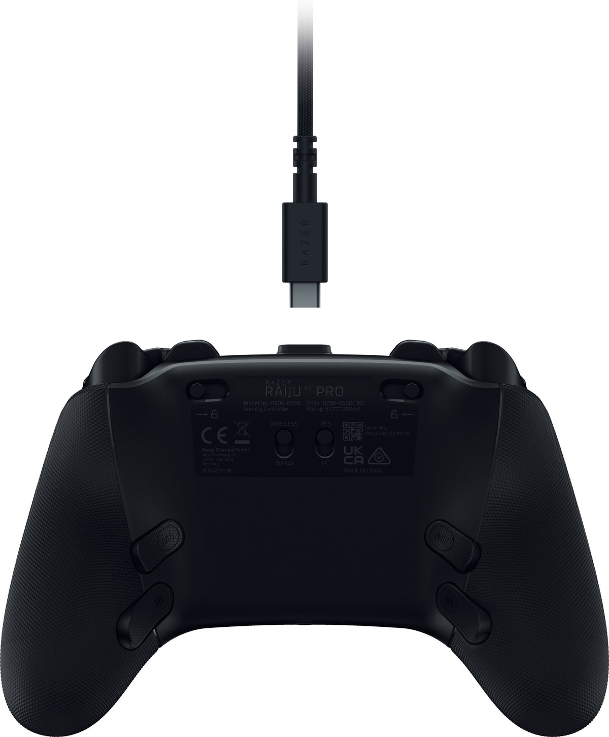 Razer Raiju V3 Pro Black RF/USB Gamepad Analogue PC, PlayStation 5