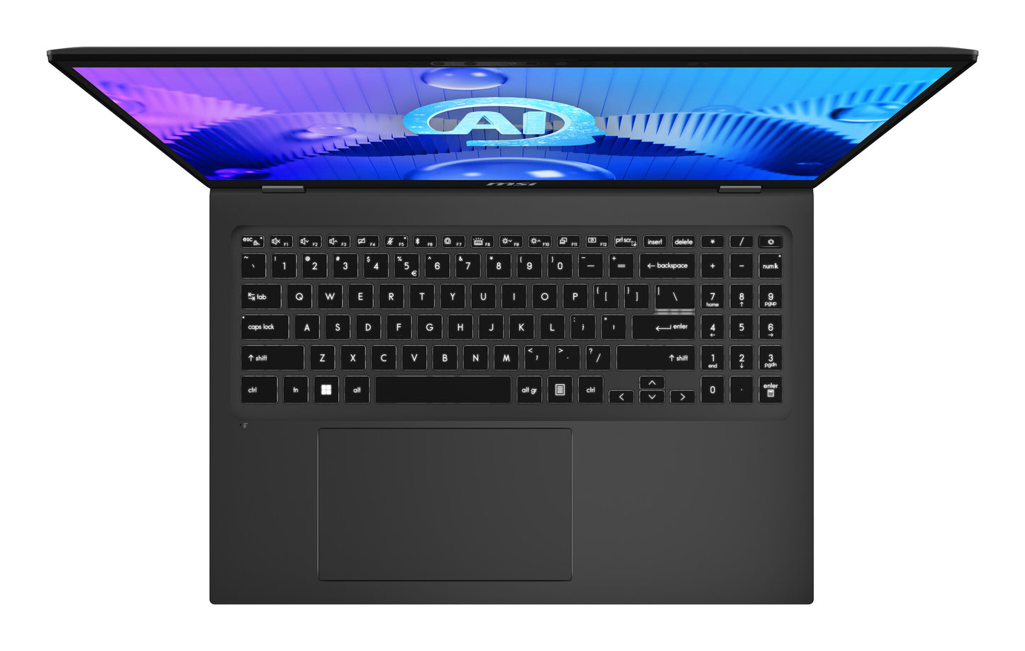 MSI Prestige 16 AI Studio B1VFG-034UK Intel Core Ultra 7 155H Laptop 40.6 cm (16") Quad HD+ 32 GB LPDDR5-SDRAM 1 TB SSD NVIDIA GeForce RTX 4060 Wi-Fi 7 (802.11be) Windows 11 Home Advanced Grey