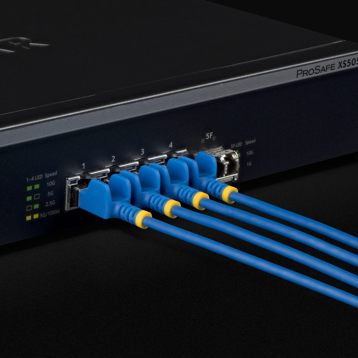 StarTech.com 80cm Blue Ultra Slim Cat6A Ethernet Cable, Snagless, FTP, Pure Bare Copper Wire, 34AWG Slim RJ45 Network Patch Cord, Individually Tested