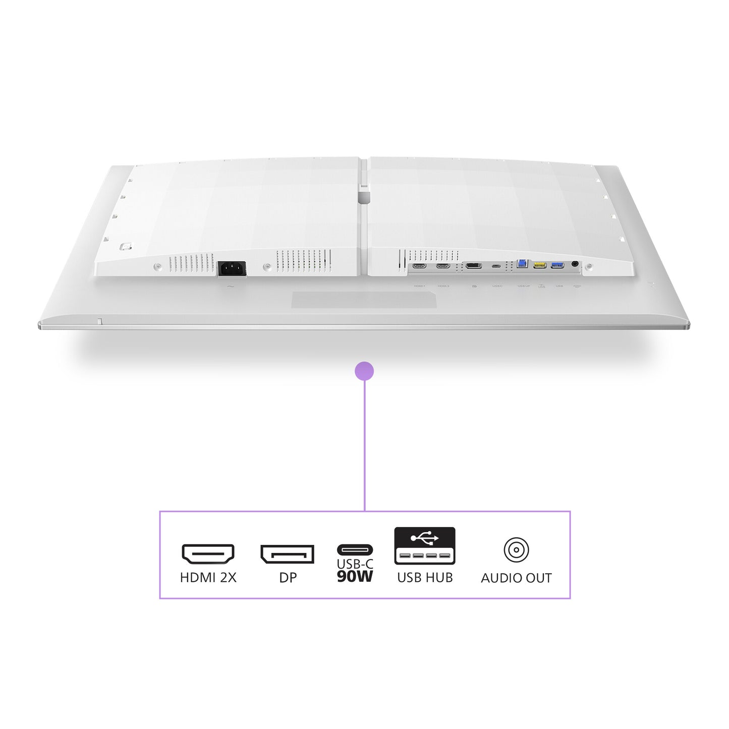 Philips Evnia 8000 32M2N8900/00 computer monitor 80 cm (31.5") 3840 x 2160 pixels 4K Ultra HD QD-OLED White
