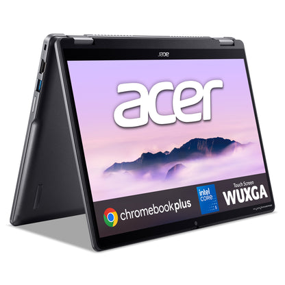 Acer Chromebook Plus Spin 514 convertible (CPE594-1N) - Intel Core 5, 16GB RAM, 256GB SSD, 14" WUXGA touchscreen, Chrome OS