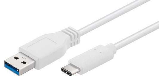 Microconnect USB3.1CA05W USB cable USB 3.2 Gen 1 (3.1 Gen 1) 0.5 m USB C USB A White