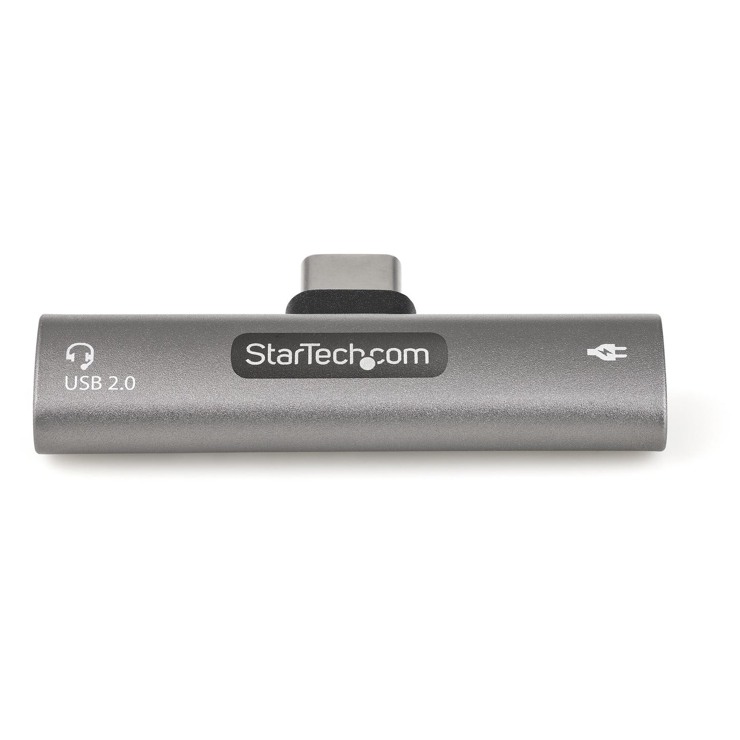 StarTech.com USB C Audio & Charge Adapter - USB-C Audio Adapter w/ USB-C Audio Headphone/Headset Port and 60W USB Type-C Power Delivery Pass-through Charger - For USB-C Phone/Tablet/Laptop