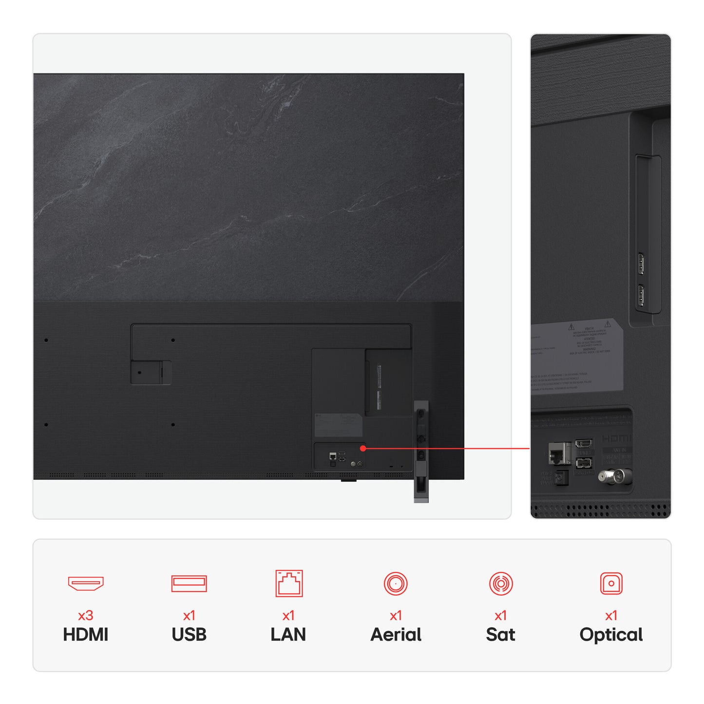 LG 75QNED84A6C.AEK TV 190.5 cm (75") 4K Ultra HD Smart TV Wi-Fi Black