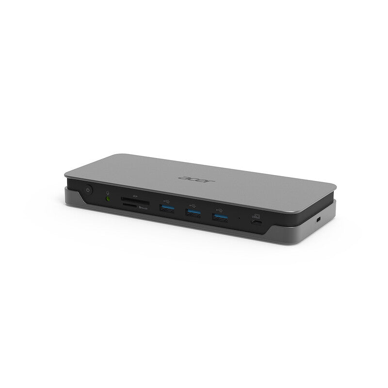 Acer GP.DCK11.01Q laptop dock/port replicator Wired USB 3.2 Gen 2 (3.1 Gen 2) Type-C Black