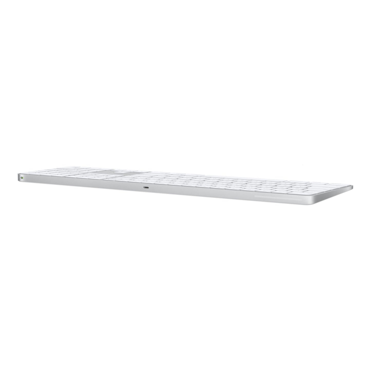 Apple Magic keyboard Universal USB + Bluetooth German Aluminium, White