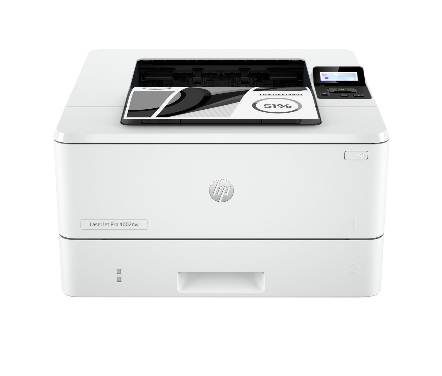 HP LaserJet Pro 4002dw Wireless Black and white Printer, Two-sided printing; Duplex