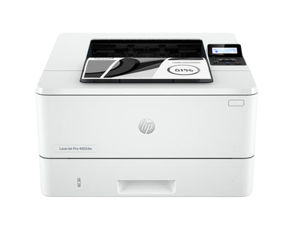 HP LaserJet Pro 4002dw Wireless Black and white Printer, Two-sided printing; Duplex
