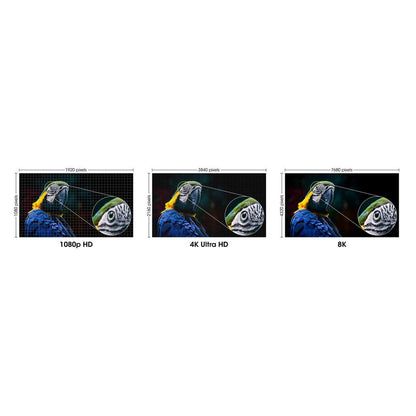 Manhattan HDMI 8K@60Hz Cable with Ethernet, 2m, Certified, Suitable for ALL 8K, 4K & 1080p/HD uses - when upgrading now or have it ready for when you need it, Male to Male, Black, 4K@120Hz, Lifetime Warranty, Ultra High Speed