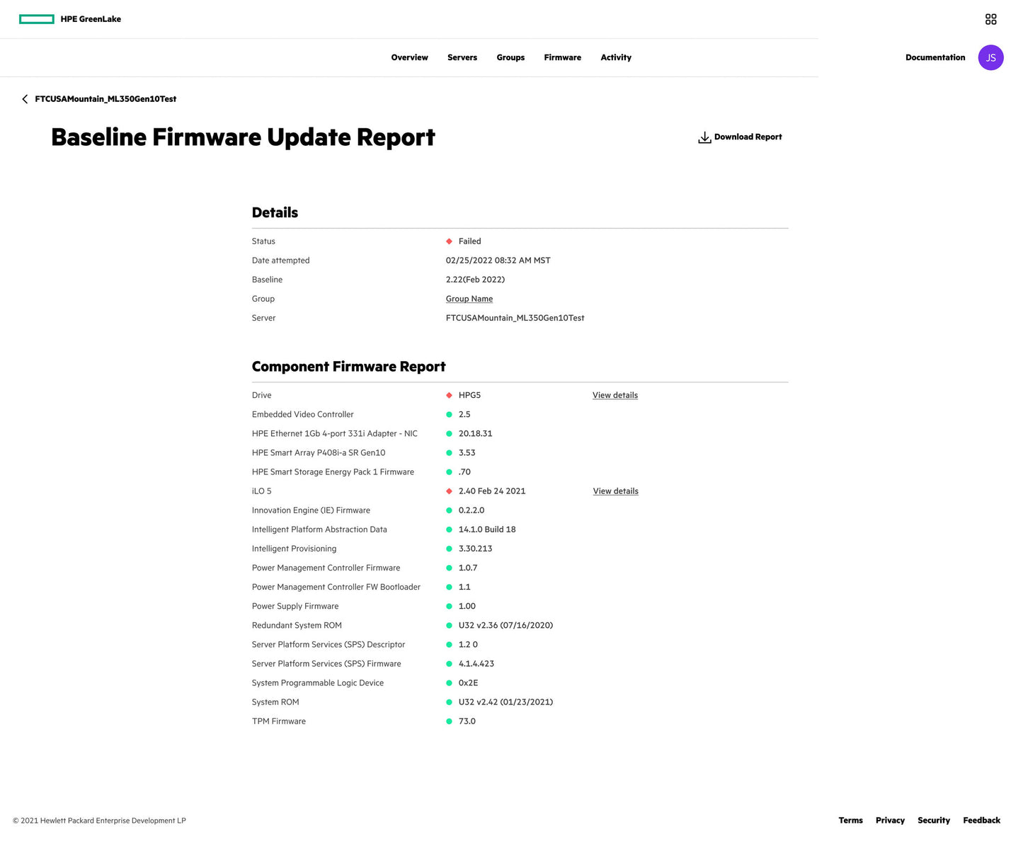 HPE Compute Ops Management Advanced 3-year Upfront Alletra 4000 SaaS