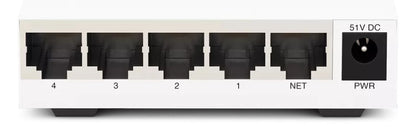 Axis 02101-002 network switch Unmanaged Fast Ethernet (10/100) Power over Ethernet (PoE) White