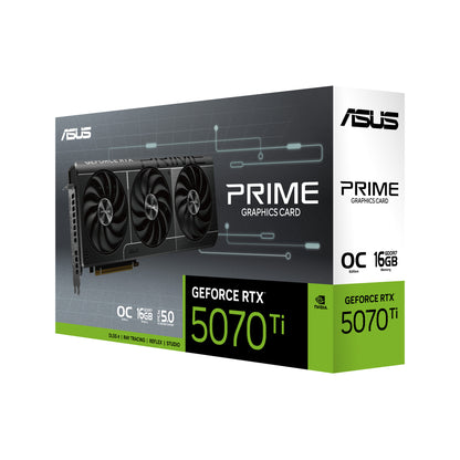 ASUS Prime -RTX5070TI-O16G NVIDIA GeForce RTX 5070 Ti 16 GB GDDR7