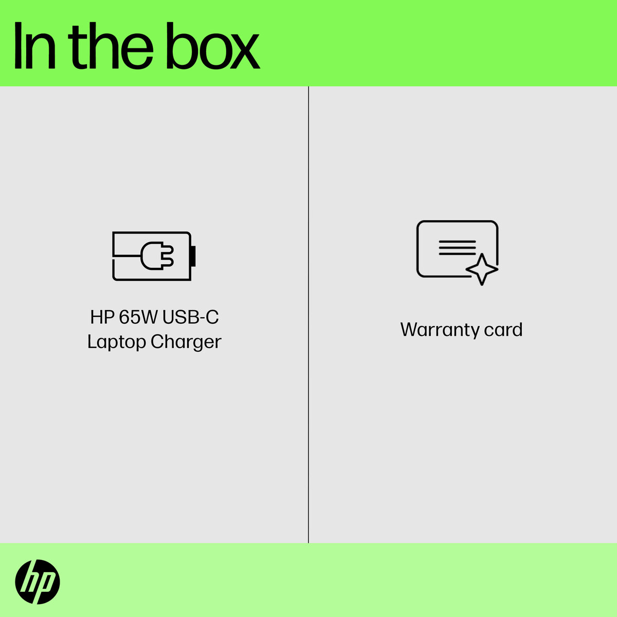 HP USB-C 65W Laptop Charger