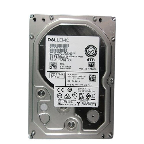 DELL 161-BBRL internal hard drive 4 TB 7200 RPM 3.5" Serial ATA III