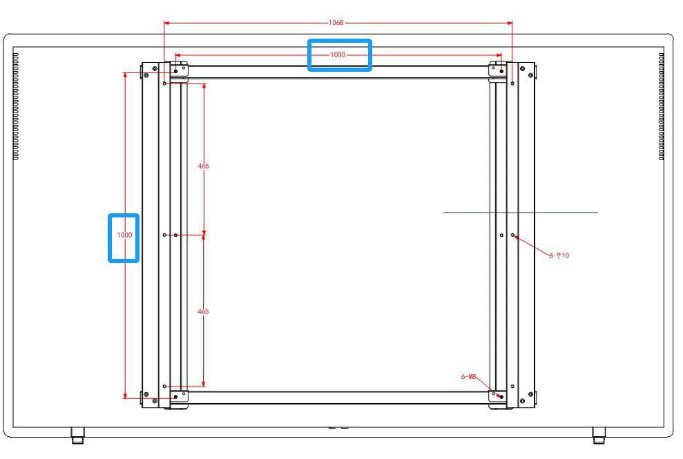 Ernitec 0070-24186-HB3000-P computer monitor 2.18 m (86") 3840 x 2160 pixels 4K Ultra HD LCD