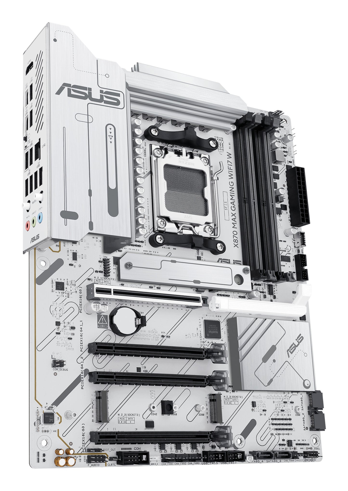 ASUS X870 MAX GAMING WIFI7 W AMD X870 Socket AM5 ATX