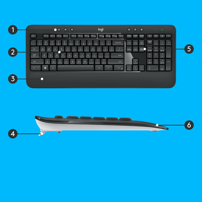 Logitech MK540 Advanced