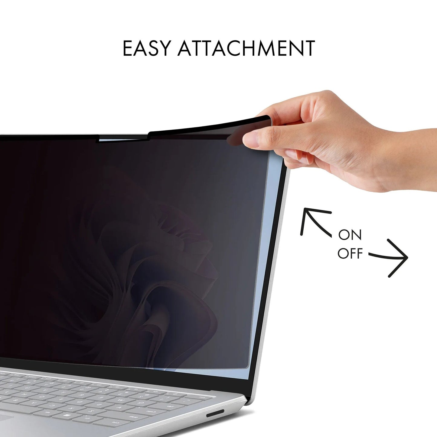 DICOTA Privacy Filter 2-way 33.8 cm (13.3") Monitor/Laptop Frameless display privacy filter