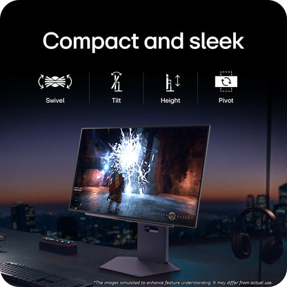 LG 27" UltraGear™ OLED 480Hz QHD Gaming Monitor