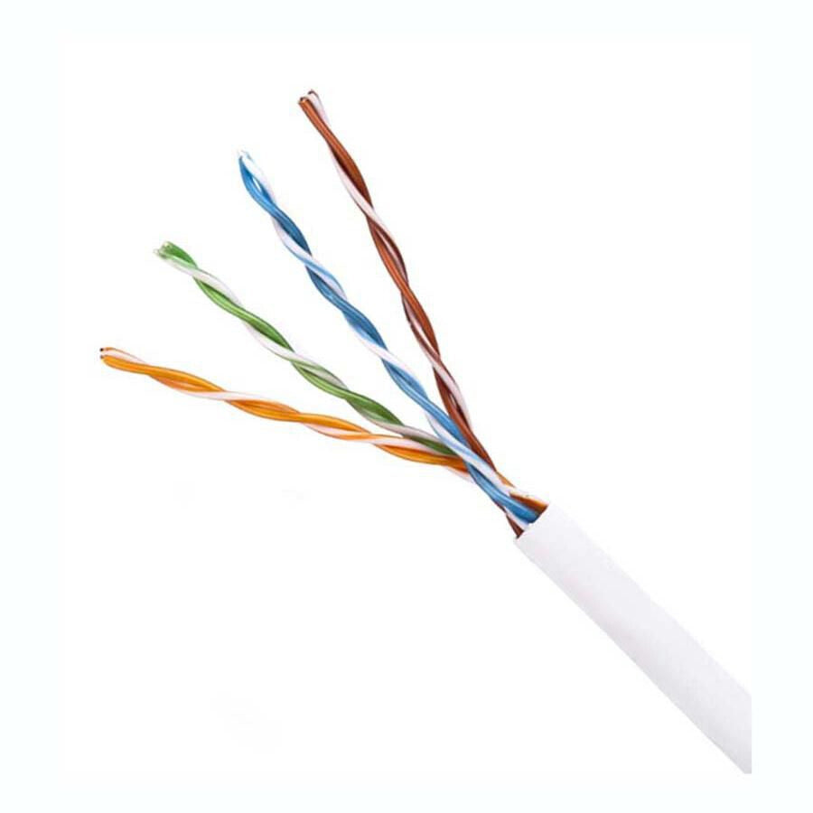 Lanview LVN122004 networking cable White 305 m Cat5e U/UTP (UTP) Round