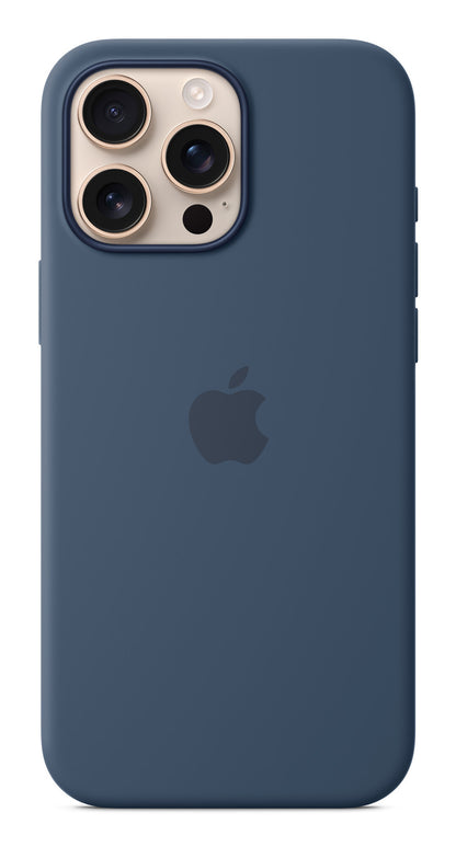 Apple iPhone 16 Pro Max Silicone Case with MagSafe - Denim