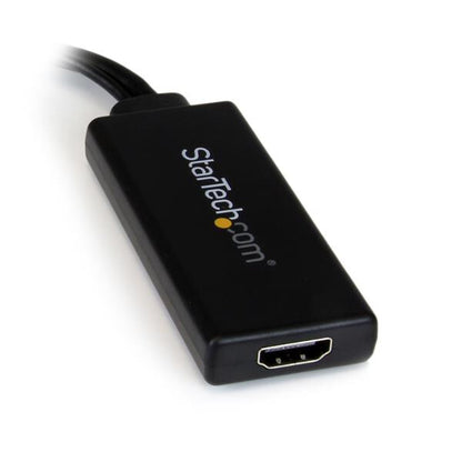 StarTech.com VGA to HDMI Adapter with USB Audio & Power – Portable VGA to HDMI Converter – 1080p