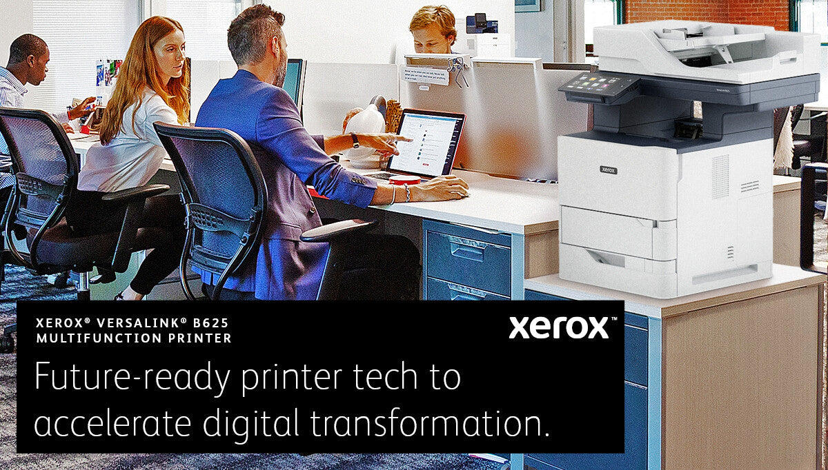 Xerox VersaLink B625 A4 61ppm Duplex Copy/Print/Scan/Fax PS3 PCL5e/6 2 Trays 650 Sheets