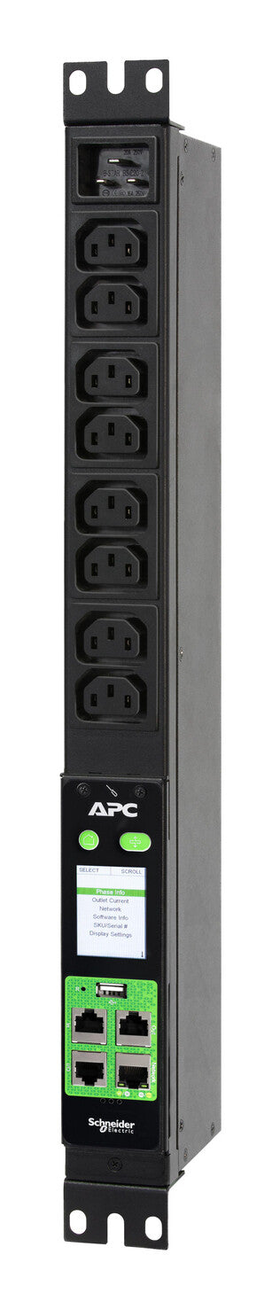 APC Easy PDU Metered 1U 16A 230V (8)C13