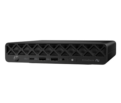 HP EliteDesk 8 Mini G1a AI Copilot+ PC AMD Ryzen™ AI 7 350 32 GB DDR5-SDRAM 1 TB SSD Windows 11 Pro Mini PC AI PC Black