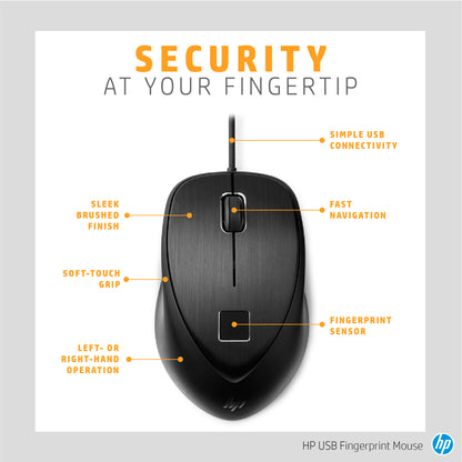 HP USB Fingerprint Mouse
