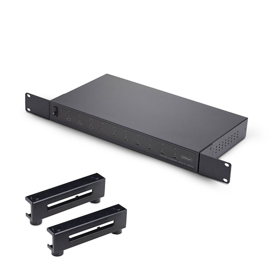 StarTech.com 10-Port USB-C Charging Hub, 60W Per Port, 350W Total Power, Multiport Charger Block / Station, TAA Compliant