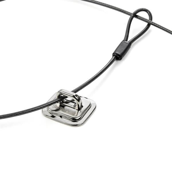 StarTech.com Laptop Cable Lock Anchor - Zinc Alloy - TAA