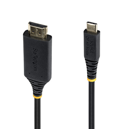 StarTech.com 1m USB-C to HDMI Adapter Cable, Gripping HDMI Connector, 4K 60Hz, Thunderbolt Compatible, HDR, Uni-Directional Cord for MacBook, Dell, HP, Lenovo