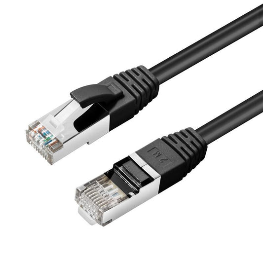 Microconnect MC-SFTP6A15S networking cable Black 15 m Cat6a S/FTP (S-STP)