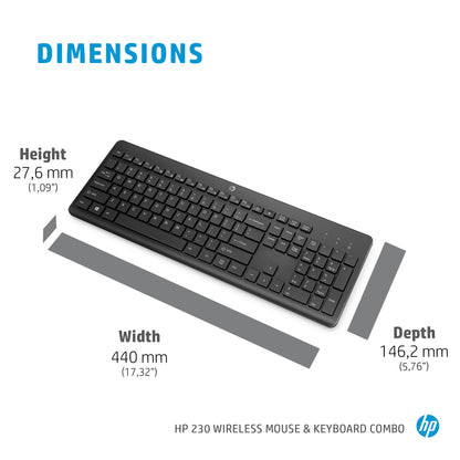 HP 230 Wireless Mouse and Keyboard Combo