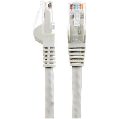 StarTech.com 5m CAT6 Ethernet Cable - LSZH (Low Smoke Zero Halogen) - 10 Gigabit 250Mhz 100W PoE RJ45 10GbE UTP Network Patch Cord Snagless with Strain Relief - Grey, CAT 6, ETL Verified, 24AWG