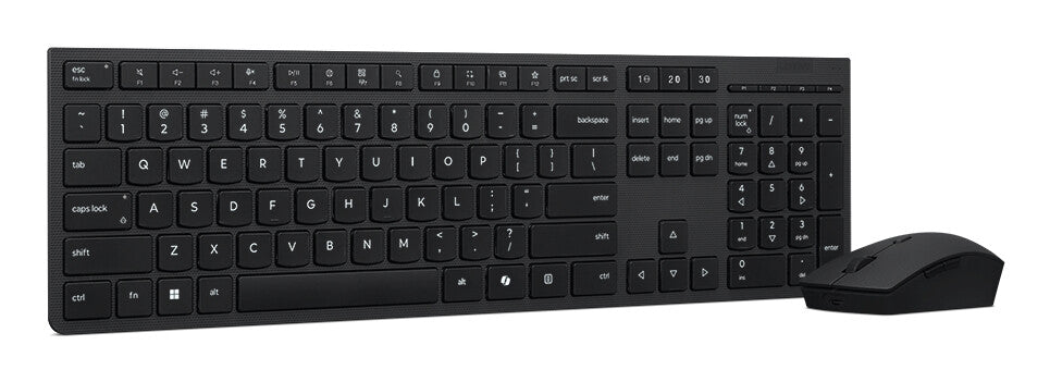Lenovo 4X31R64325 keyboard Mouse included Office RF Wireless + Bluetooth French Black