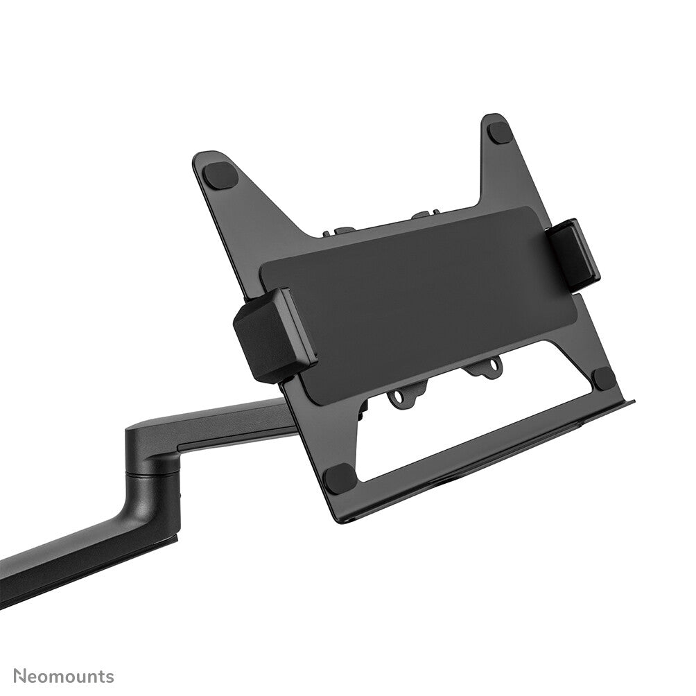 Neomounts DS20-425BL2 Monitor arm with laptop holder 17-27" - space saving