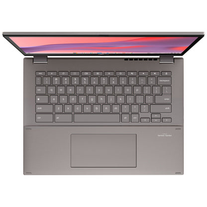 ASUS Chromebook CX34 Flip CB3401FBA-LZ0347 Intel® Core™ i7 i7-1255U 35.6 cm (14") Touchscreen WUXGA 8 GB LPDDR4x-SDRAM 256 GB SSD Wi-Fi 6E (802.11ax) ChromeOS Grey
