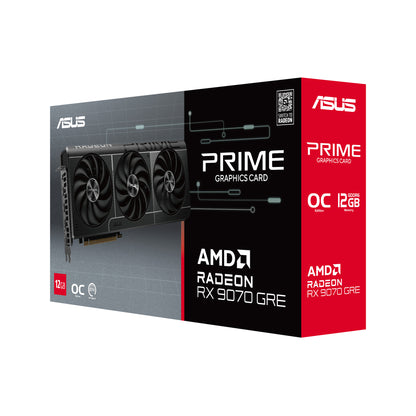 ASUS Prime -RX9070GRE-O12G AMD Radeon RX 9070 GRE 12 GB GDDR6