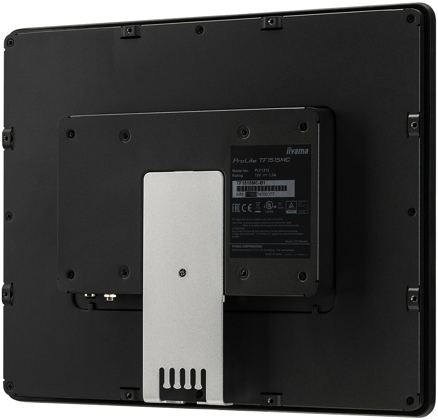 iiyama TF1515MC-B2 computer monitor 38.1 cm (15") 1024 x 768 pixels XGA LED Touchscreen Black