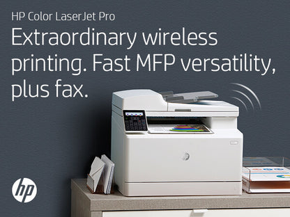 HP LaserJet Pro M183fw Wireless Multifunction Color Printer, Copier, Scanner; Duplex