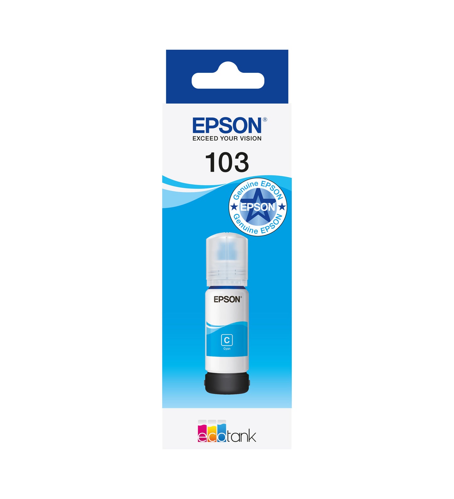 Epson 103 EcoTank Cyan Ink Bottle