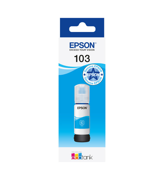 Epson 103 EcoTank Cyan Ink Bottle