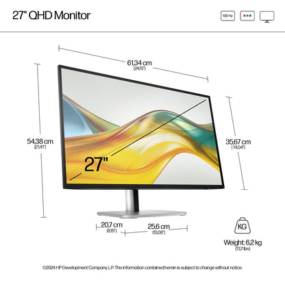 HP Series 5 Pro 27 inch QHD Monitor - 527pq