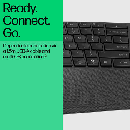 HP 480 Comfort Wired Keyboard